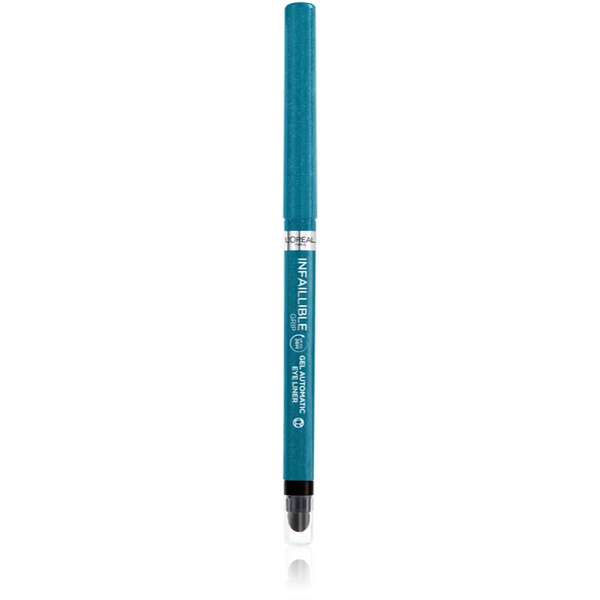  L’oréal Paris Infaillible Grip 36h Gel Automatic Liner Gel Eye Pencil With Applicator Shade 07 Turquoise Faux Fur 0.4 G 