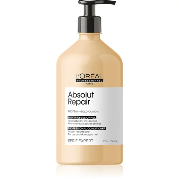  L’oréal Professionnel Serie Expert Absolut Repair Deeply Regenerating Conditioner For Dry And Damaged Hair 750 Ml 