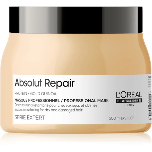 L’oréal Professionnel Serie Expert Absolut Repair Deeply Regenerating Mask For Dry And Damaged Hair 500 Ml 