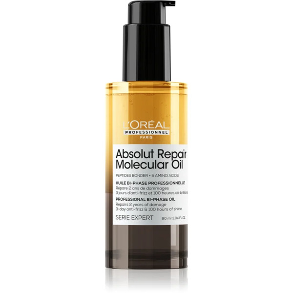  L’oréal Professionnel Serie Expert Absolut Repair Molecular Nourishing Hair Oil For Damaged Hair 90 Ml 