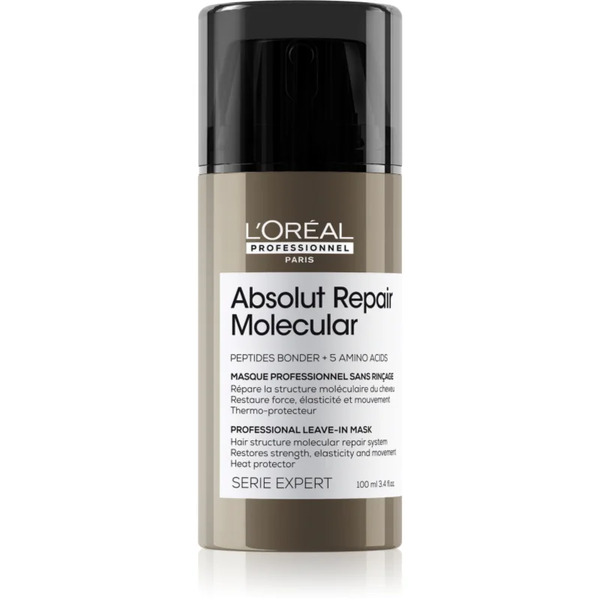  L’oréal Professionnel Serie Expert Absolut Repair Molecular Restorative Mask For Damaged Hair 100 Ml 