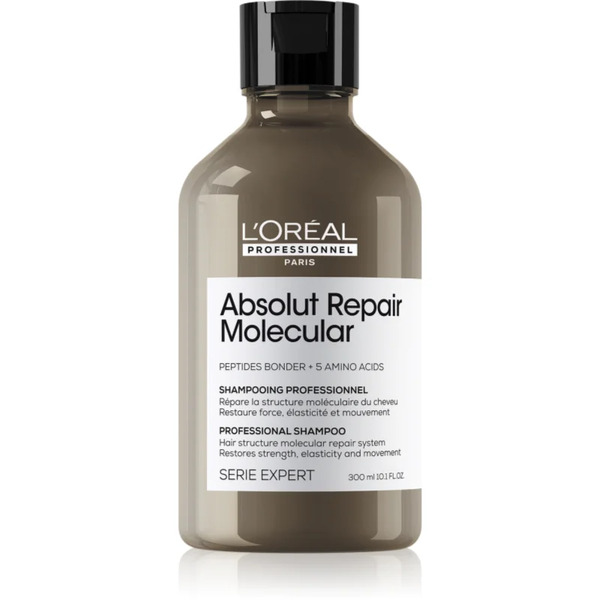 L’oréal Professionnel Serie Expert Absolut Repair Molecular Strengthening Shampoo For Damaged Hair 300 Ml 