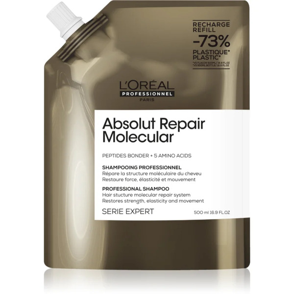  L’oréal Professionnel Serie Expert Absolut Repair Molecular Strengthening Shampoo For Damaged Hair 500 Ml 