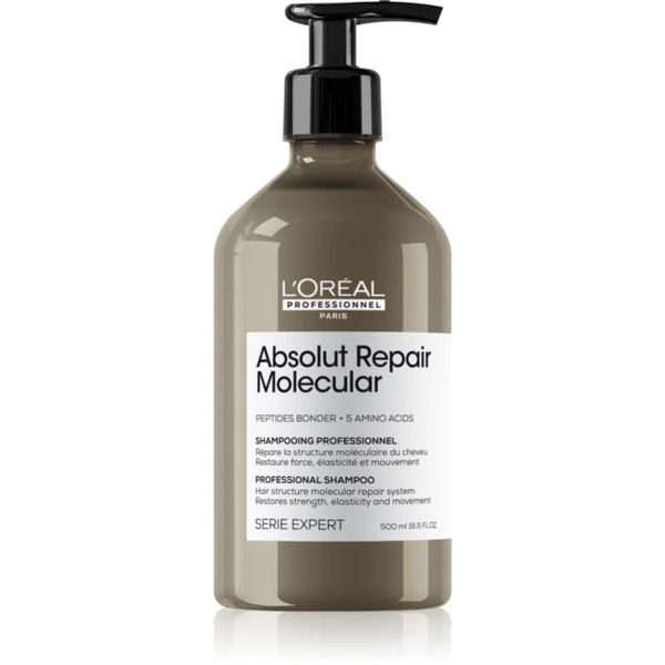  L’oréal Professionnel Serie Expert Absolut Repair Molecular Strengthening Shampoo For Damaged Hair 500 Ml 