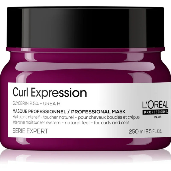  L’oréal Professionnel Serie Expert Curl Expression Intense Hydrating Mask For Wavy And Curly Hair 250 Ml 