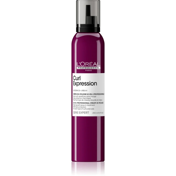  L’oréal Professionnel Serie Expert Curl Expression Styling Mousse For Hairstyle Definition And Shape For Wavy And Curly Hair 250 Ml 