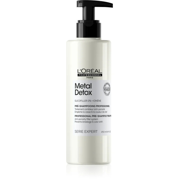  L’oréal Professionnel Serie Expert Metal Detox Pre-shampoo Nourishing Treatment For Damaged And Colour-treated Hair 250 Ml 