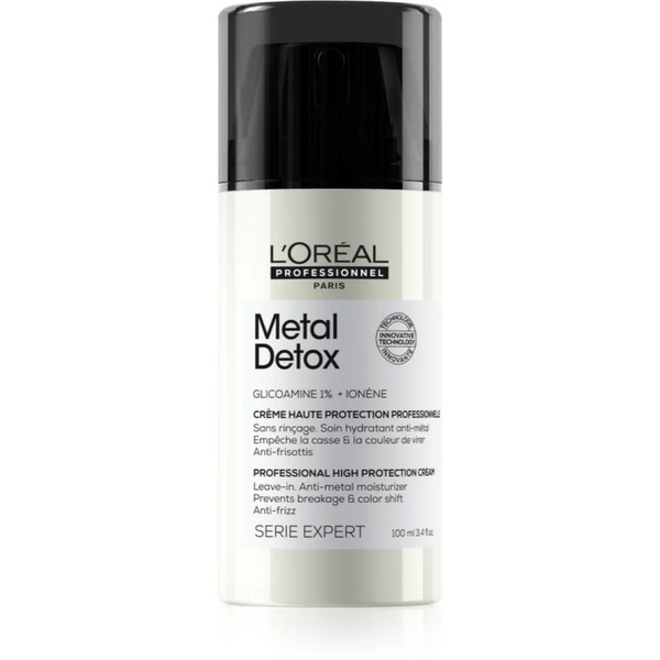  L’oréal Professionnel Serie Expert Metal Detox Protective Cream For Brittle And Stressed Hair 100 Ml 