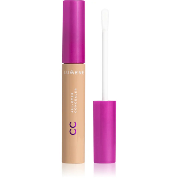  Lumene Cc All-over Concealer Creamy Concealer Shade 4 Tan 8.5 Ml 