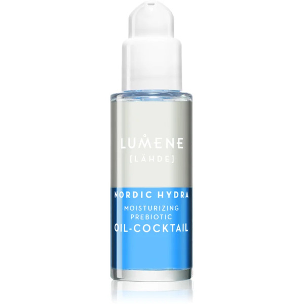  Lumene Nordic Hydra [lähde] Moisturizing Prebiotic Oil-cocktail Two-phase Serum For Dehydrated Dry Skin 30 Ml 