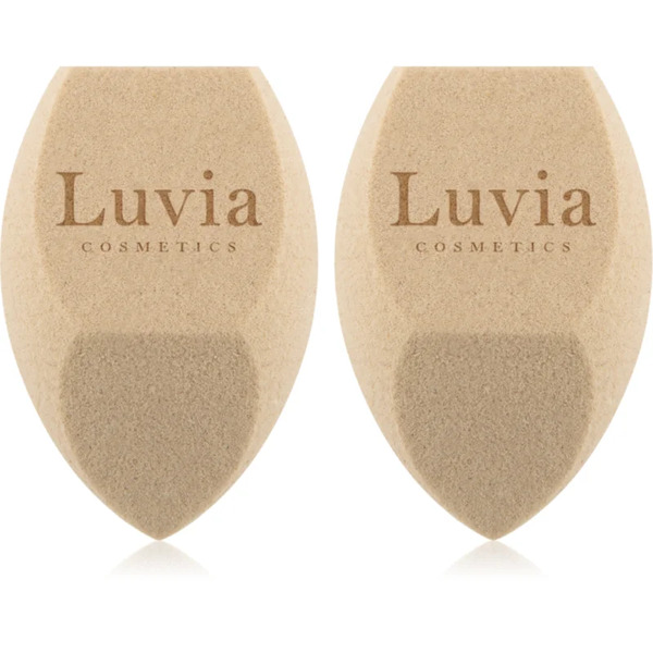  Luvia Cosmetics Tea Make-up Sponge Set Makeup Sponge 2 Pc 