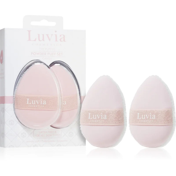  Luvia Cosmetics The Puffys Powder Puff Set Puff Candy 2 Pc 