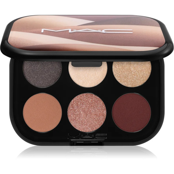  Mac Cosmetics Connect In Colour Eye Shadow Palette 6 Shades Eyeshadow Palette Shade Nude Board 6.25 G 