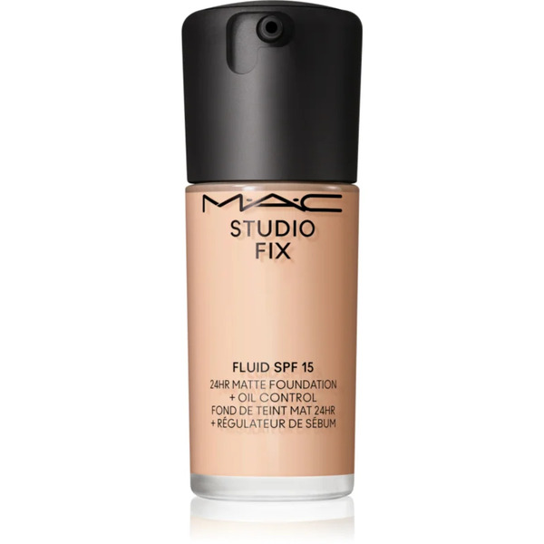  Mac Cosmetics Studio Fix Fluid Spf 15 24hr Matte Foundation + Oil Control Mattifying Foundation Spf 15 Shade N4.5 30 Ml 