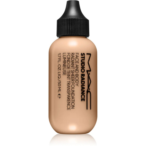  Mac Cosmetics Studio Radiance Face And Body Radiant Sheer Foundation Lightweight Foundation For Face And Body Shade N1 50 Ml 