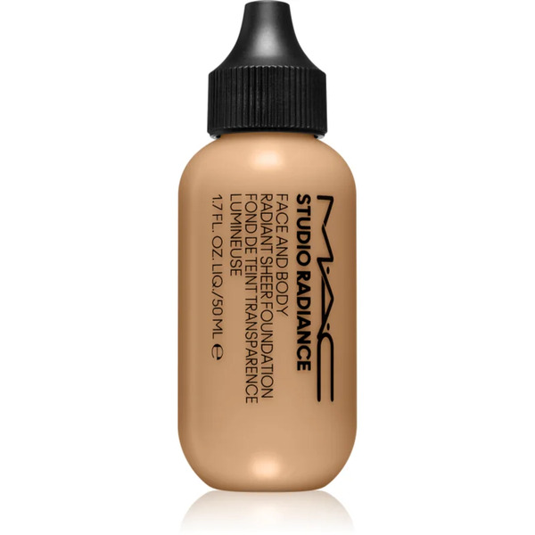  Mac Cosmetics Studio Radiance Face And Body Radiant Sheer Foundation Lightweight Foundation For Face And Body Shade C2 50 Ml 