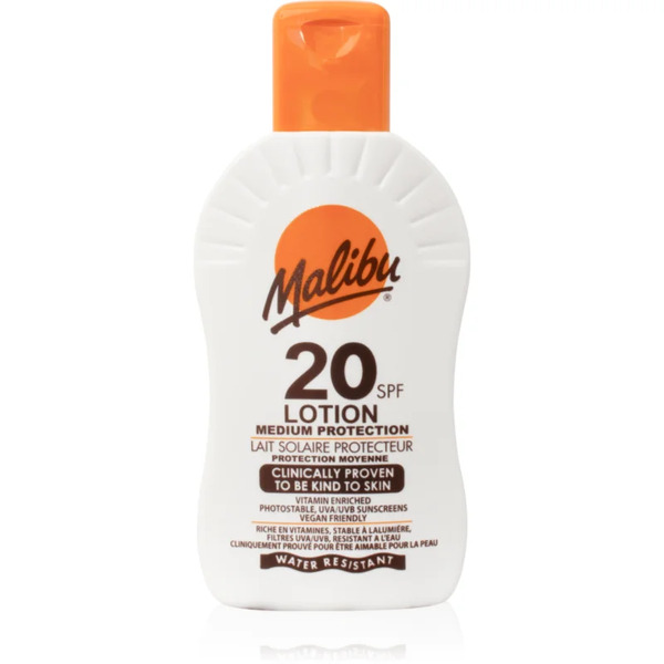  Malibu Lotion Medium Protection Protective Milk Spf 20 200 Ml 
