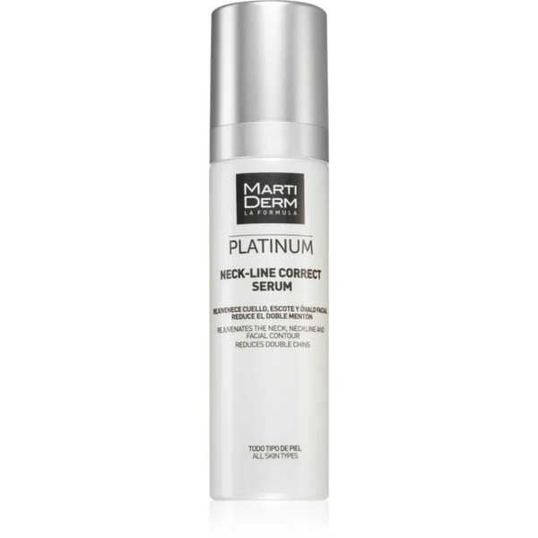  Martiderm Platinum Neck-line Correct Serum Intensive Lifting Serum For Firming Of The Neck And Chin 50 Ml 