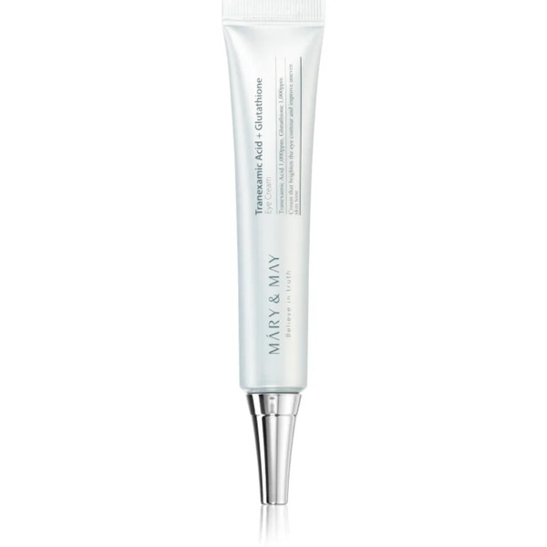 Mary&may Tranexamic Acid + Glutathione Eye Cream Anti-wrinkle Eye Cream For Reducing Puffiness And Dark Circles 30 G 