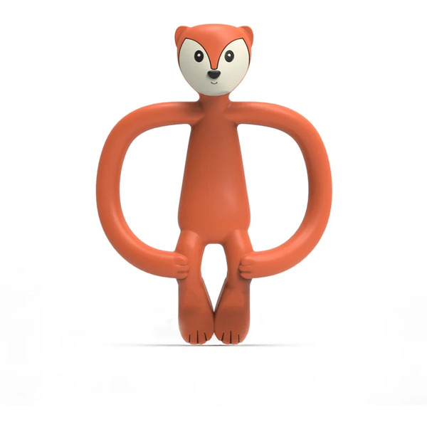  Matchstick Monkey Animal Collection Toothbrush With Teether Fox 1 Pc 