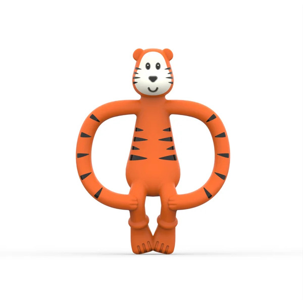  Matchstick Monkey Animal Collection Toothbrush With Teether Tiger 1 Pc 