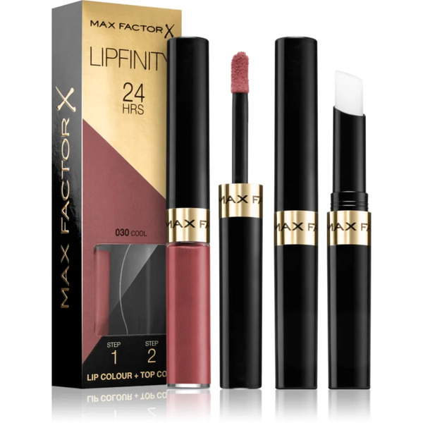  Max Factor Lipfinity Lip Colour Long-lasting Lipstick With Balm Shade 030 Cool 4.2 G 