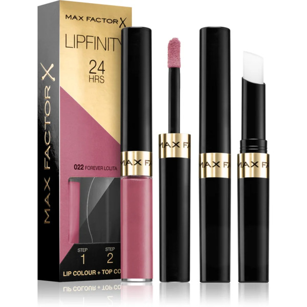  Max Factor Lipfinity Lip Colour Long-lasting Lipstick With Balm Shade 022 Forever Lolita 4,2 G 