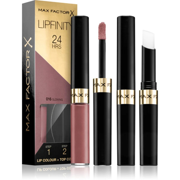  Max Factor Lipfinity Lip Colour Long-lasting Lipstick With Balm Shade 016 Glowing 4,2 G 