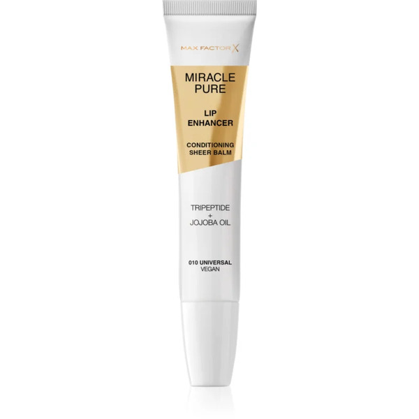  Max Factor Miracle Pure Lip Enhancer Hydrating Lip Gloss Shade 010 Universal 12 Ml 