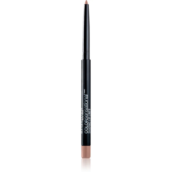  Maybelline New York Color Sensational Shaping Lip Liner Lip Liner With Sharpener Shade 10 Nude Whisper 1.2 G 