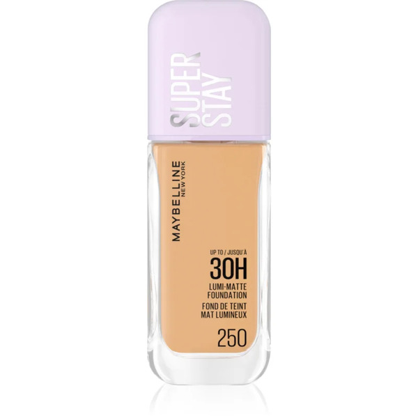  Maybelline New York Superstay Lumi-matte Lightweight Foundation With Long-lasting Effect Shade 250 35 Ml 