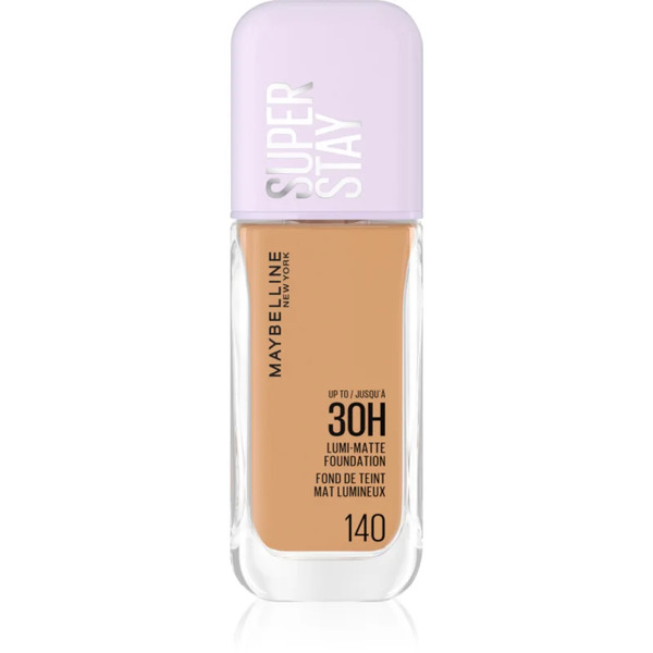  Maybelline New York Superstay Lumi-matte Lightweight Foundation With Long-lasting Effect Shade 140 35 Ml 