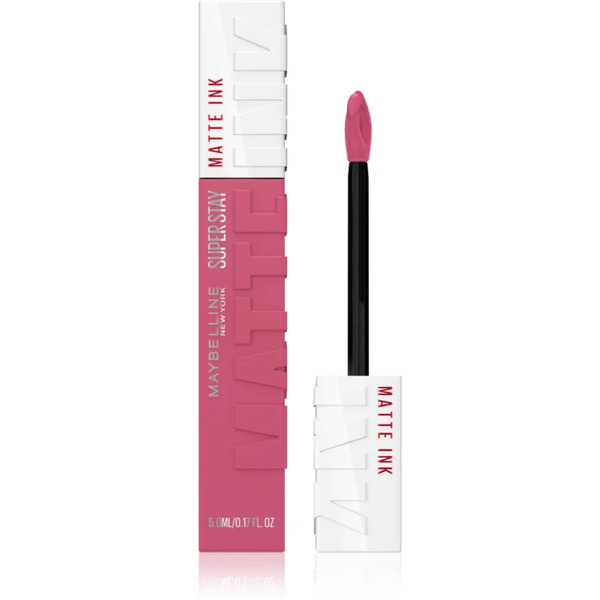  Maybelline New York Superstay Matte Ink Liquid Matt Lipstick With Long-lasting Effect Shade 15 Lover 5 Ml 