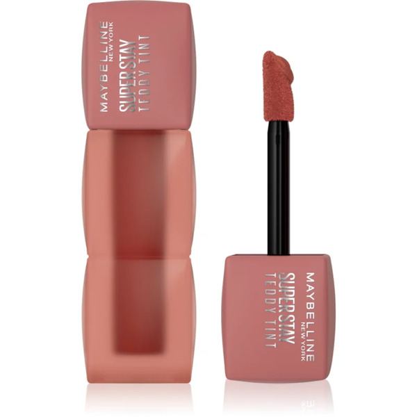  Maybelline New York Superstay Teddy Tint Ultra Matt Long-lasting Lipstick Shade 100 Kitten Hell 5 Ml 