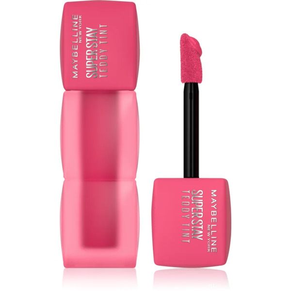  Maybelline New York Superstay Teddy Tint Ultra Matt Long-lasting Lipstick Shade 45 Pinky Promise 5 Ml 