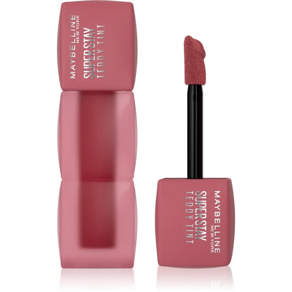  Maybelline New York Superstay Teddy Tint Ultra Matt Long-lasting Lipstick Shade 105 Velvet Choker 5 Ml 