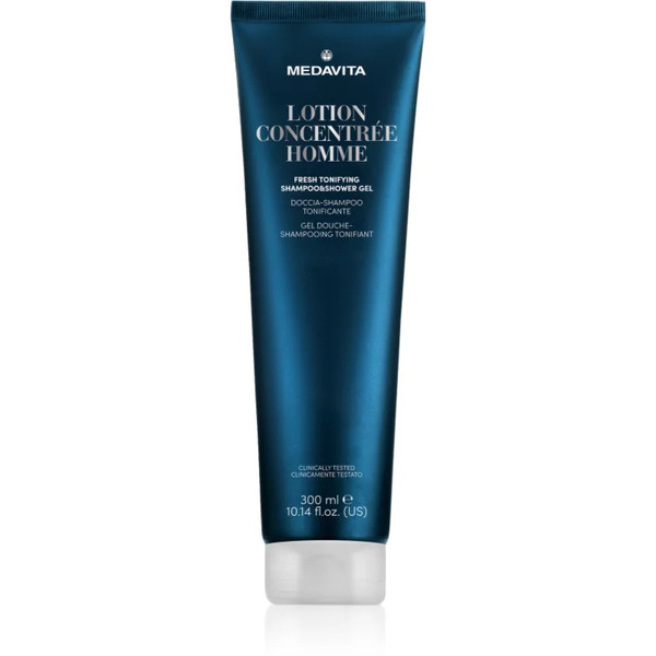  Medavita Lotion Concentree Homme Fresh Tonifying Shampoo & Shower Gel 2-in-1 Shower Gel And Shampoo 300 Ml 