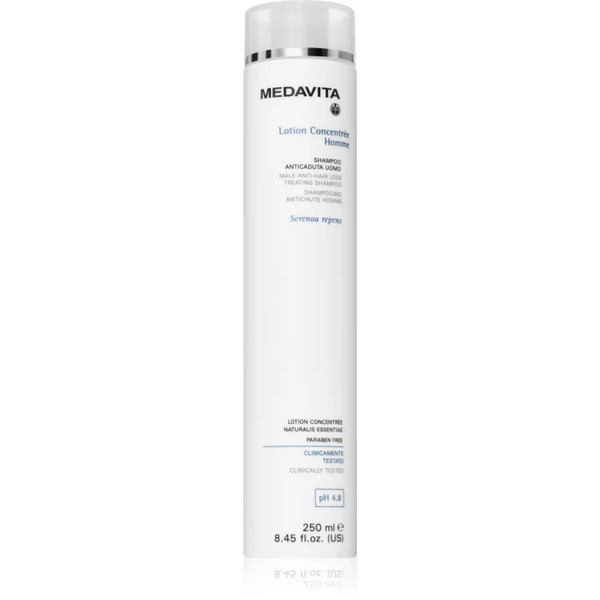  Medavita Lotion Concentree Homme Male Anti-hair Loss Treating Shampoo Anti-hair Loss Shampoo For Men 250 Ml 