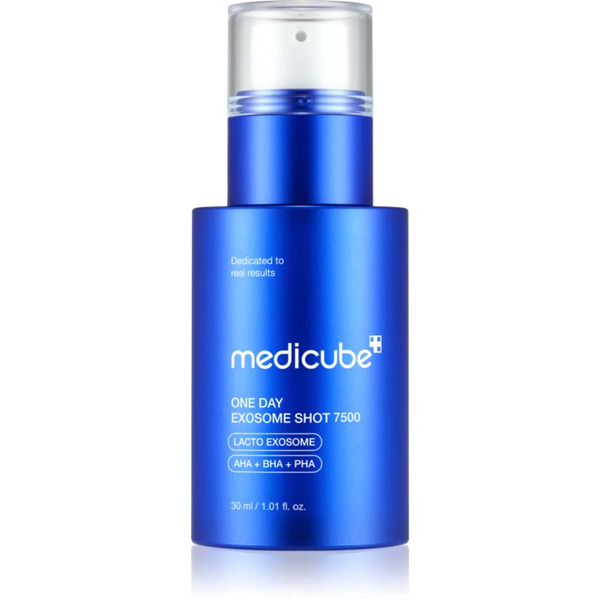  Medicube One Day Exosome Shot Pore Ampoule 7500 Intense Revitalising Serum To Treat Skin Imperfections 30 Ml 