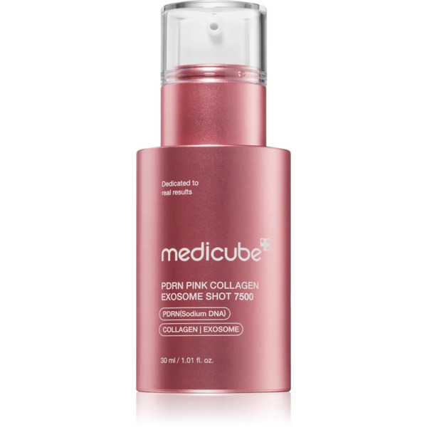  Medicube Pdrn Pink Exosome Shot Serum 7500 Regenerating Skin Serum To Smooth Skin And Minimise Pores 30 Ml 