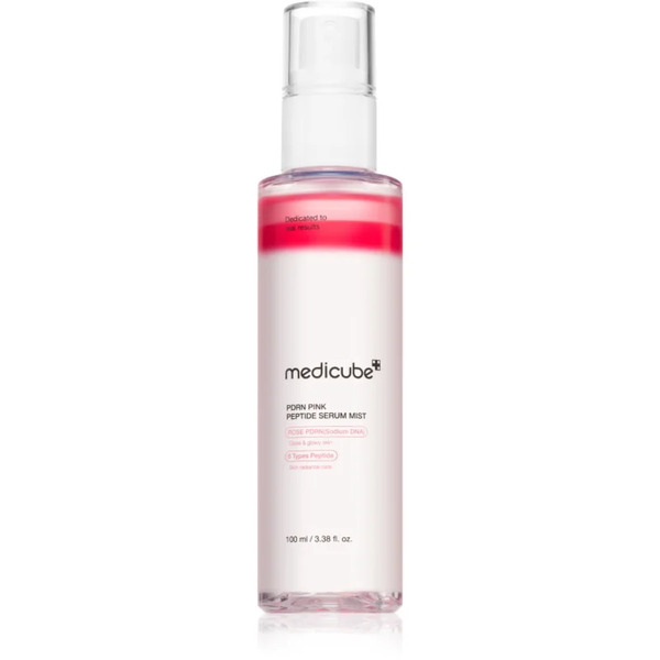  Medicube Pdrn Pink Glutathione Serum Mist Brightening Face Serum With Firming Effect In A Spray 100 Ml 