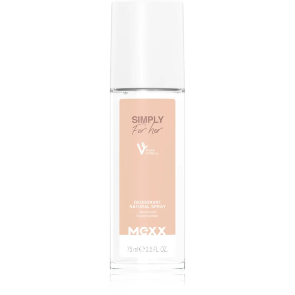  Mexx Simply For Her New Deodorant With Atomiser For Women 75 Ml 
