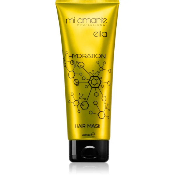  Mi Amante Professional Ella Hydration Hair Mask Intense Hydrating Mask For Dry And Damaged Hair 250 Ml 
