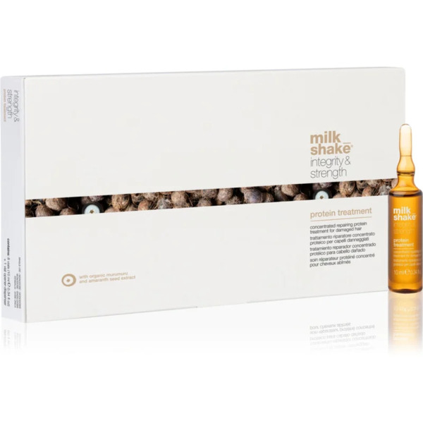  Milk_shake® Integrity & Strength Protein Treatment Concentrated Serum For Damaged Hair With Proteins 8x10 Ml 