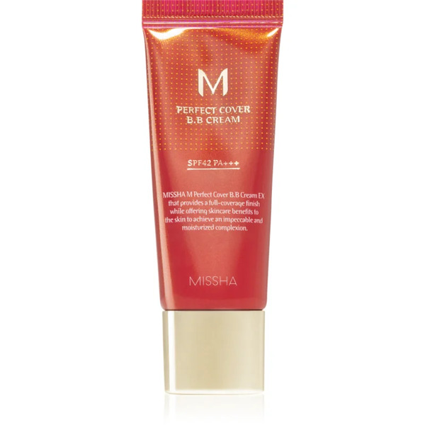  Missha M Perfect Cover Bb Cream With Very High Sun Protection Small Pack Shade No. 13 Bright Beige Spf 42/pa+++ 20 Ml 
