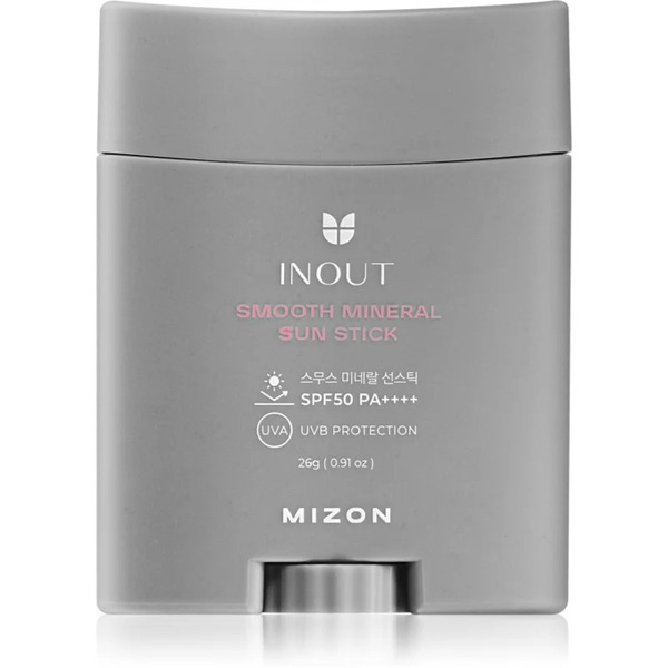  Mizon Inout Smooth Mineral Sun Stick Protective Mineral Cream For Face And Sensitive Areas In A Stick Spf 50+ 26 G 