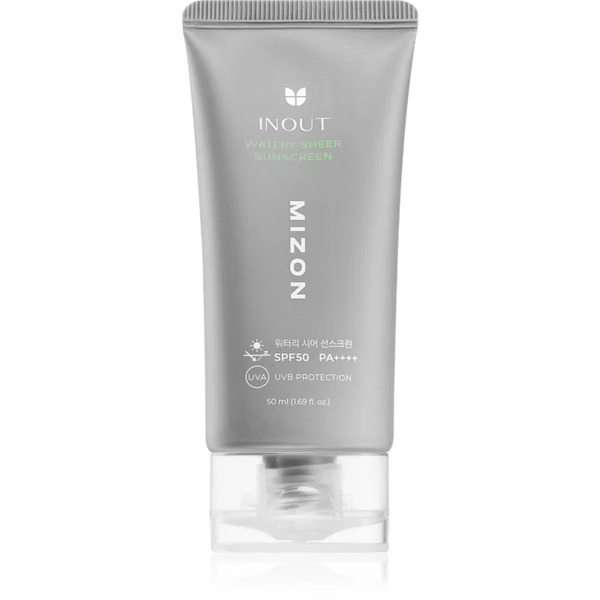  Mizon Inout Watery Sheer Sunscreen Light Protective Face Cream With Moisturising Effect Spf 50+ 50 Ml 