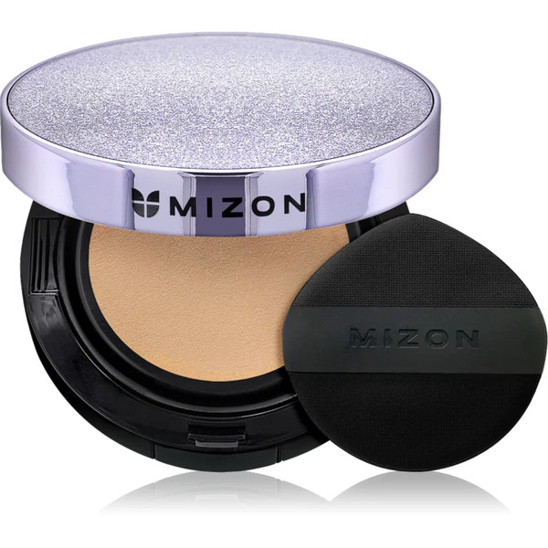  Mizon Vegan Collagen Cushion Spf38 Pa++ Long-lasting Cushion Foundation With High Sun Protection Shade #23 Natural Sand Beige 2x15 G 