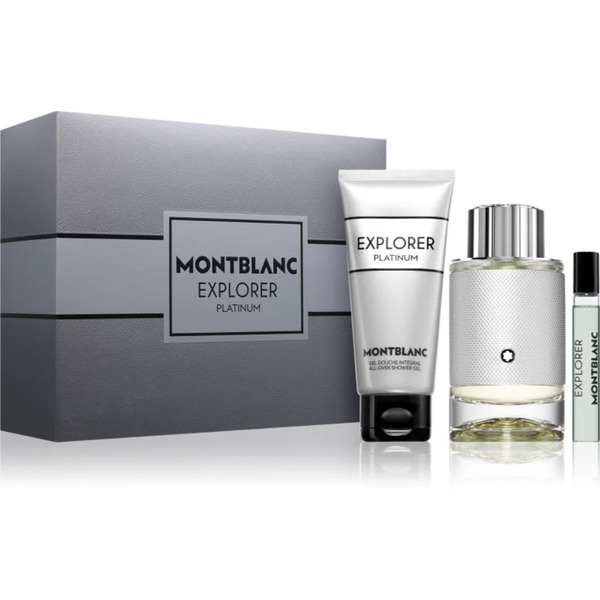 Montblanc Explorer Platinum Gift Set For Men 