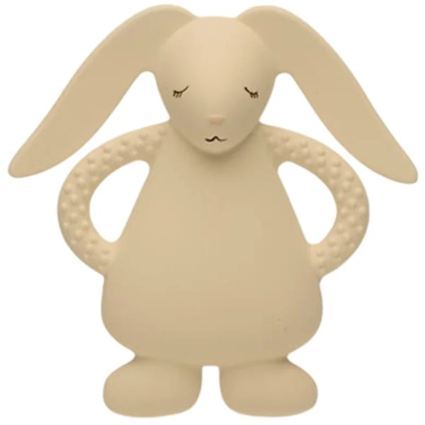  Moonie Natural Teether Rabbit Chew Toy Sand 1 Pc 